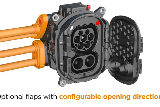 Charging Inlets for commercial and industrial vehicles