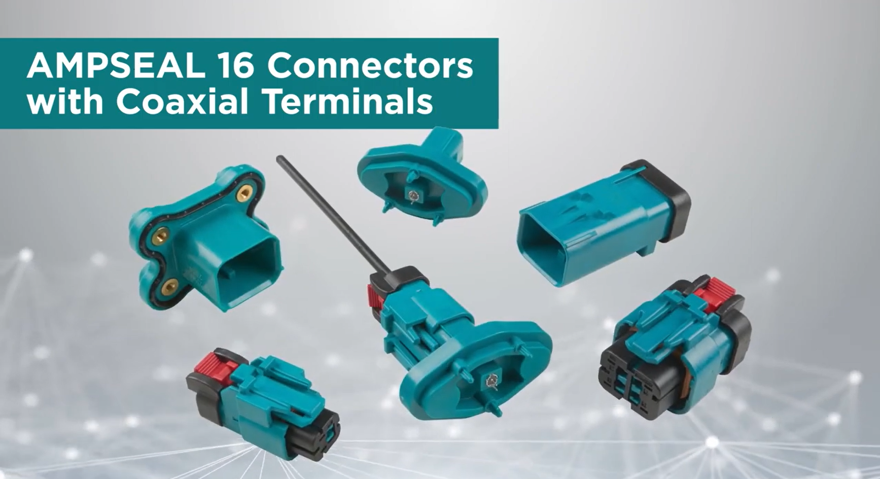  AMPSEAL 16 Connector with Coaxial Terminals