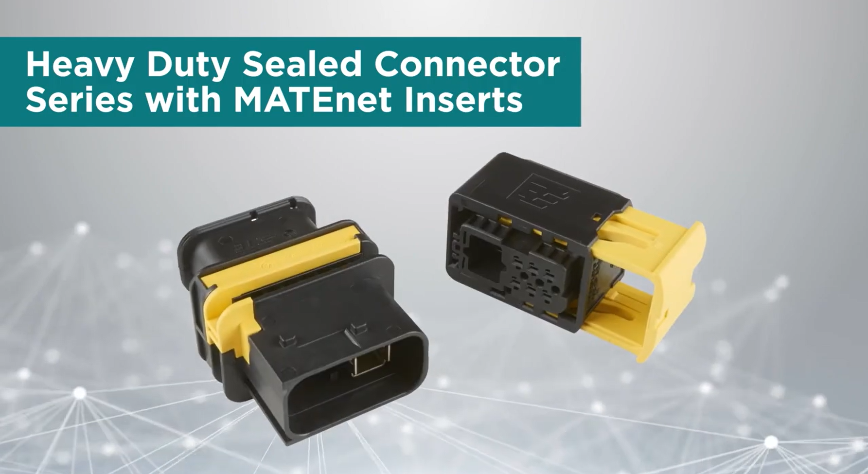  Heavy Duty Sealed Connector Series with MATEnet Inserts